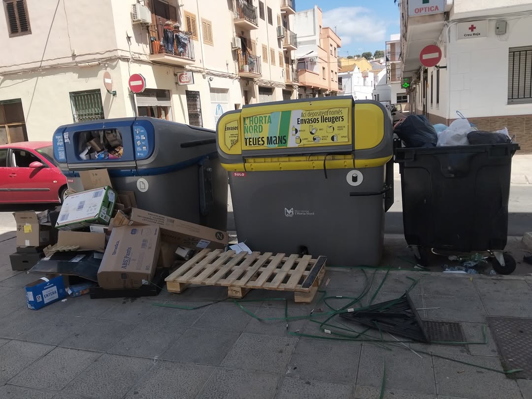 el puig enseres abandonados