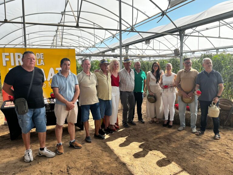 Meliana, Feria del Tomate de Meliana, tomata de Meliana, huerta de Meliana, Trini Montañana, Merche Brocal, Rubén Repiso, Club Meliana Cor d’Horta