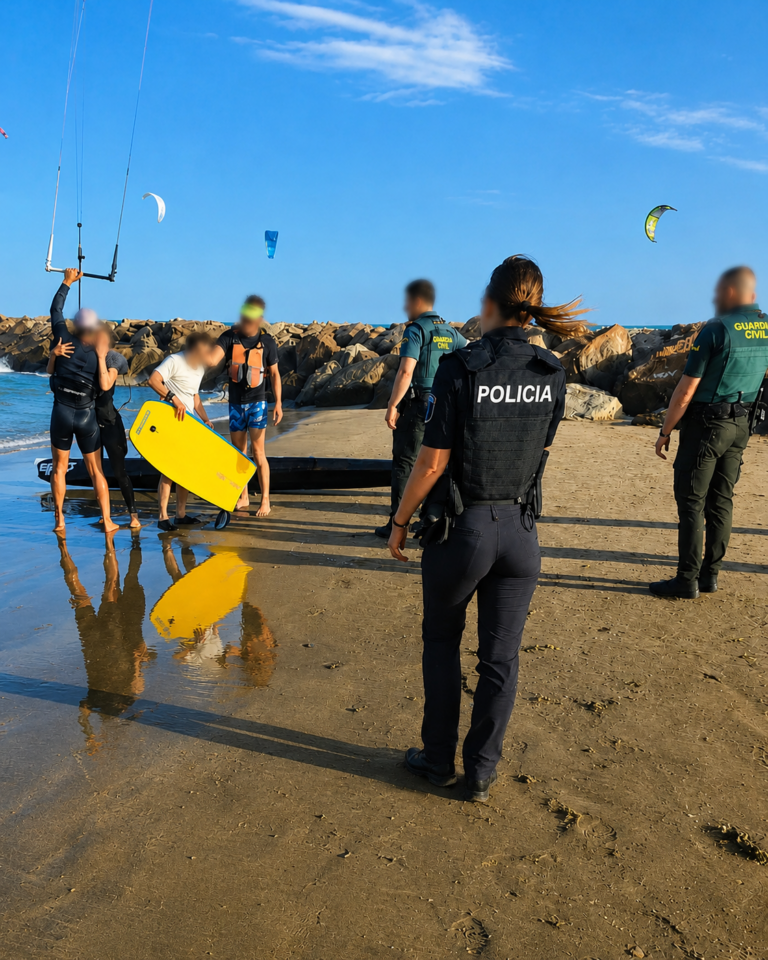rescate playa Massamagrell