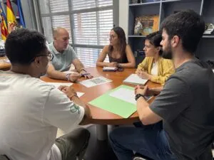 reunion Massamagrell con UPV para riego de jardines