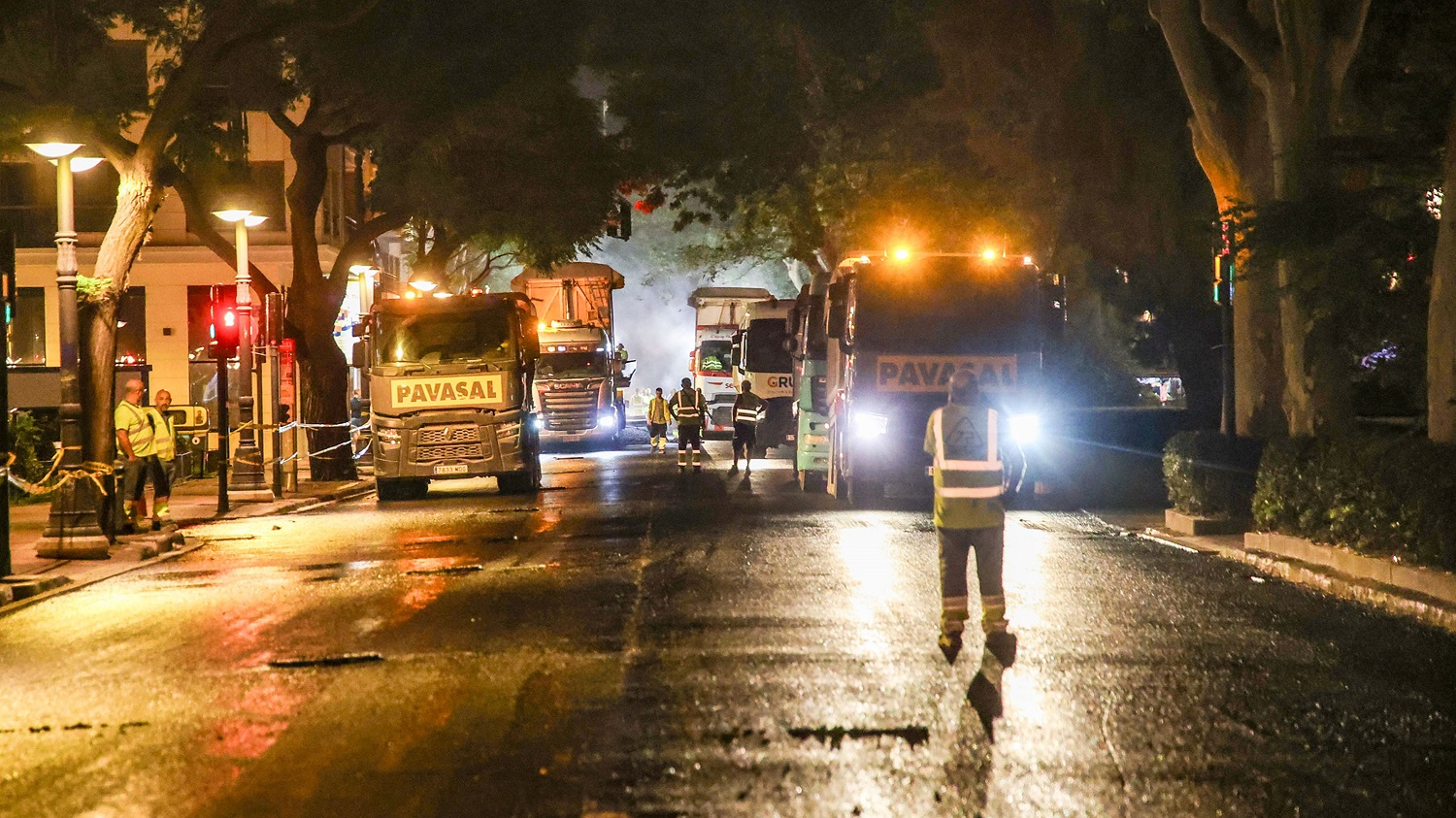 Les obres de la Gran Via del Marqués del Túria entren en la recta final