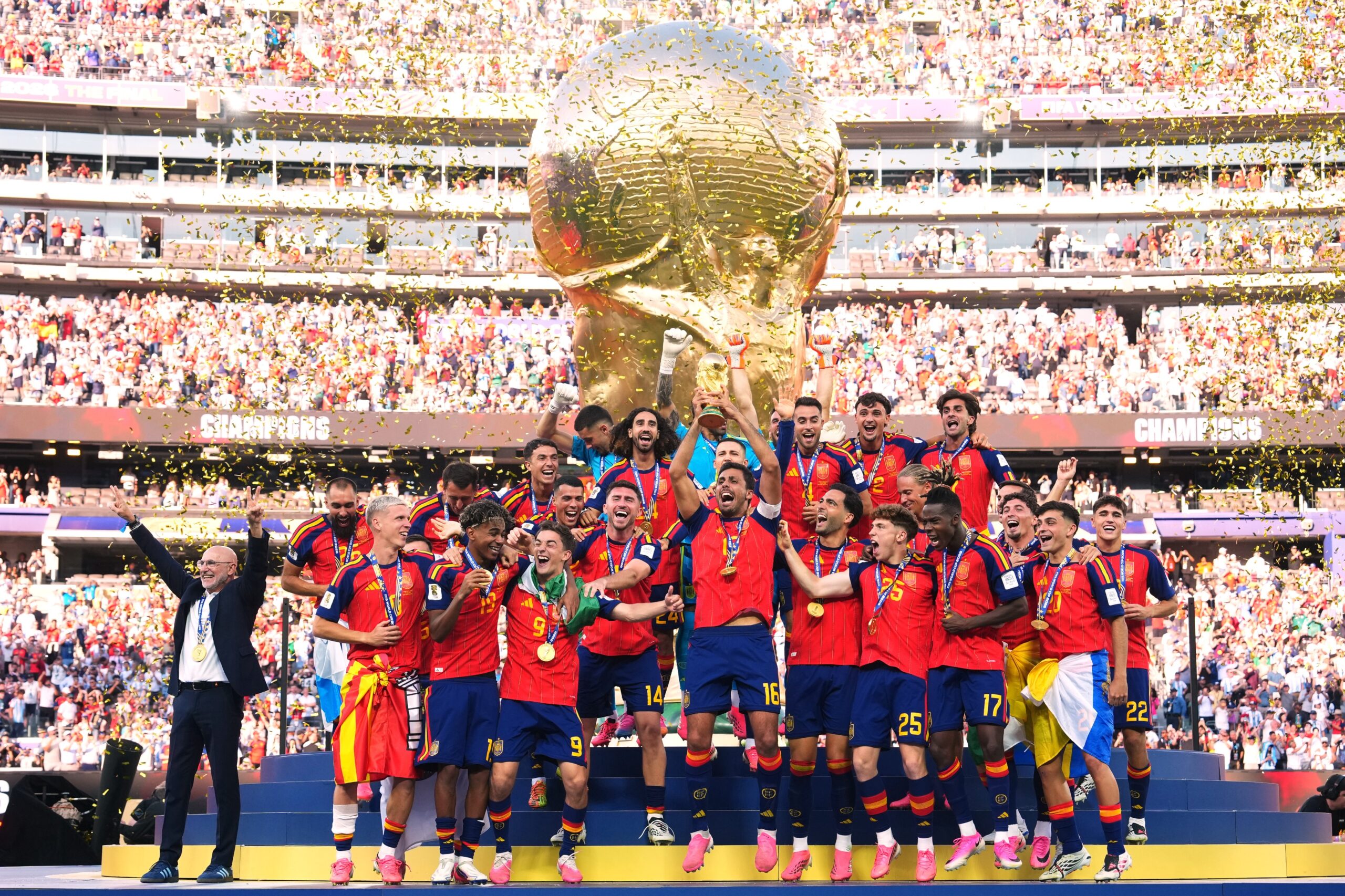 campeones del mundo de futbol