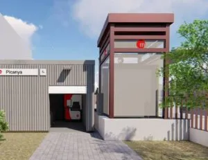 proyecto remodelación de la estación de Picanya