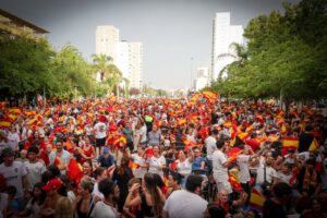 Torrent celebra con España su segunda estrella del Mundial, 16 años después, en una noche histórica