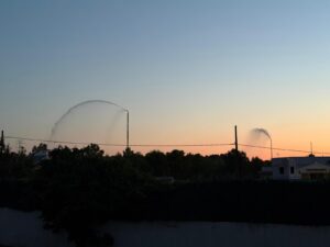 cañones inteligentes de agua de Paterna