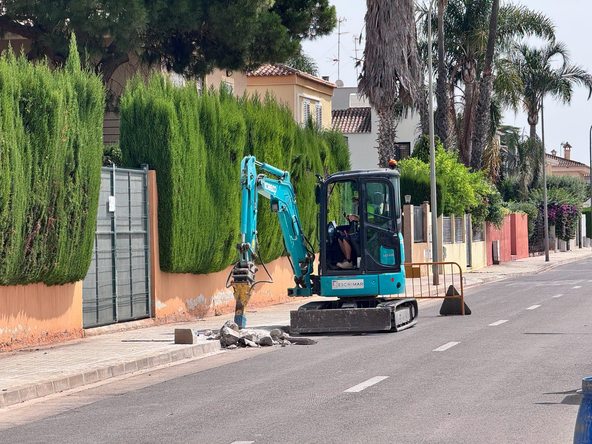 El Puig comienza las obras de ‘El Puig Pedaleja’, la red ciclista que conectará la estación de ferrocarril con la pasarela de la V-21