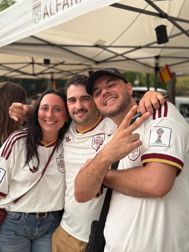 Alfara del Patriarca disfruta con la victoria de España en el Mundial de fútbol