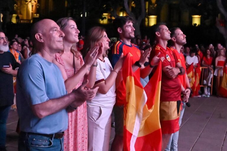 Valencia disfruta con la victoria de España en el Mundial de fútbol