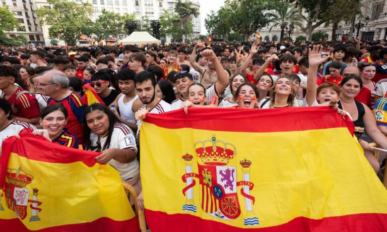 Valencia disfruta con la victoria de España en el Mundial de fútbol