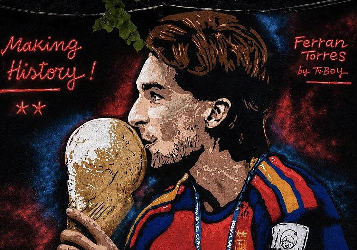 Mural de Ferran Torres