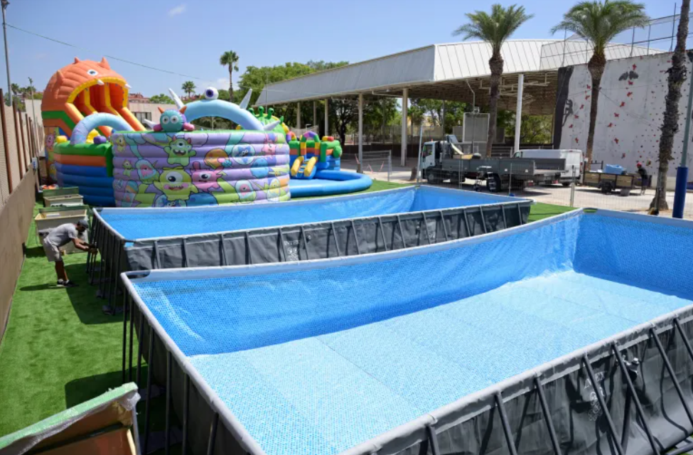 Abren las piscinas temporales de verano en Paiporta con acceso gratuito