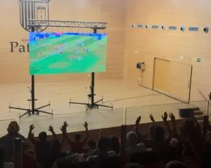 pantalla futbol auditori de Paterna