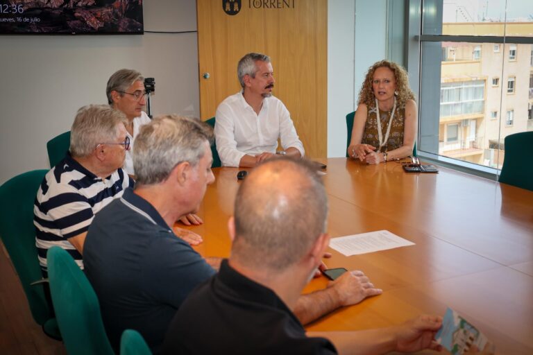 reunion empresarios Torrent con la alcaldesa Amparo Folgado