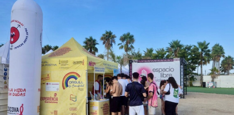 Sanidad instalará puntos de salud sexual en los festivales de música para frenar el avance del VIH y las ITS
