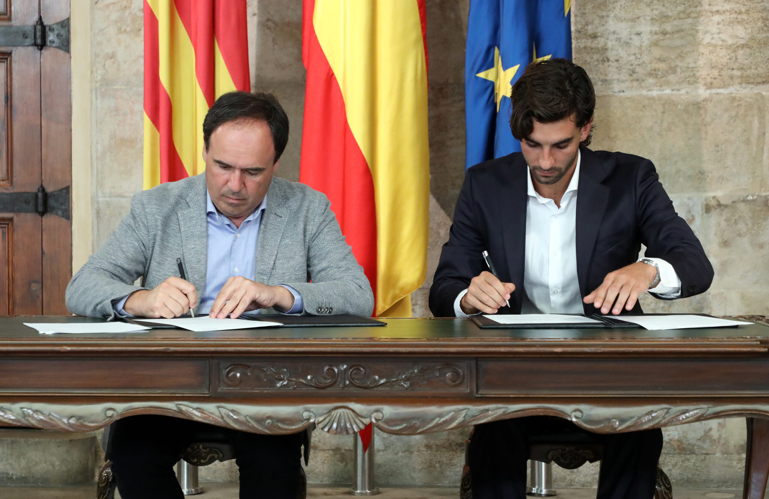 Ferran Torres, Foios, Comunitat Valenciana, Generalitat Valenciana, Juanfran Pérez Llorca, Álex Grimaldo, Alta Distinción, fútbol