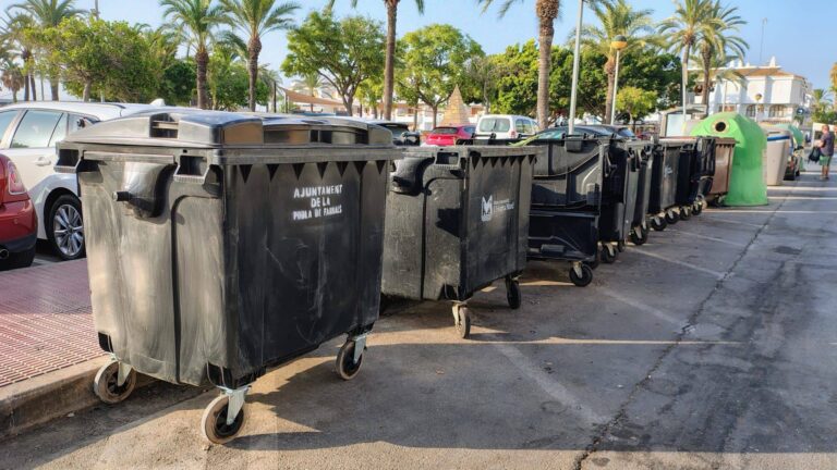 contenedores basura Pobla Farnals