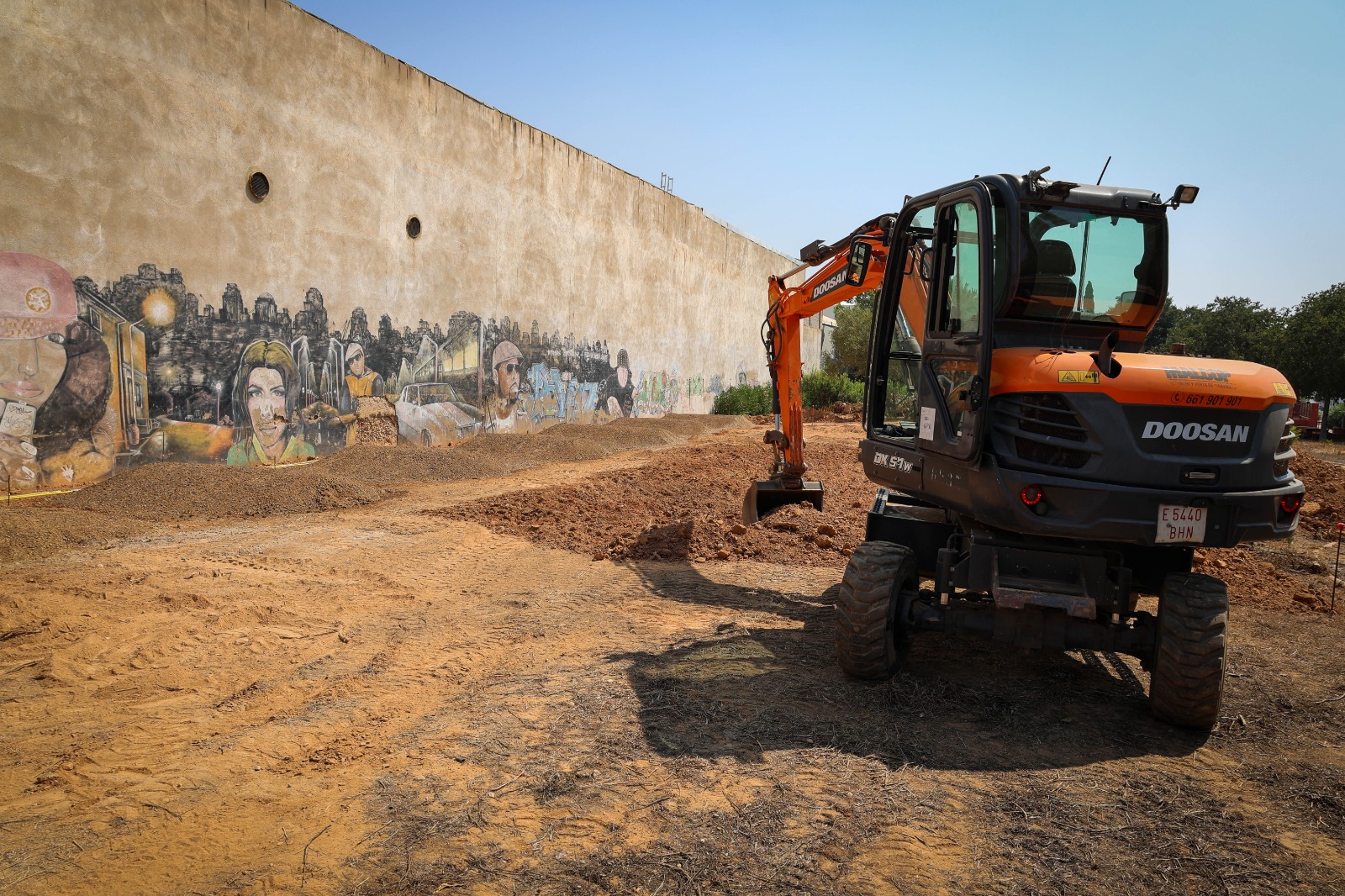 Torrent inicia les obres del nou Pump Track del Mas del Jutge amb els primers moviments de terra