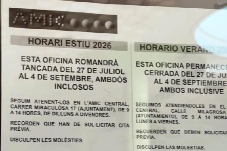 oficina AMIC playa Alboraya
