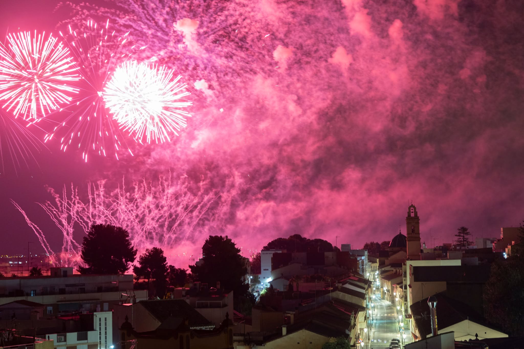 castillo fin de fiestas Godella