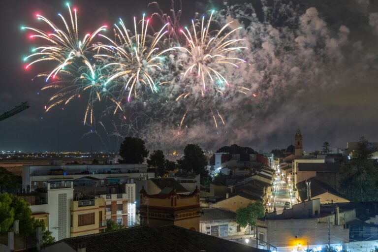 castillo fin de fiestas Godella