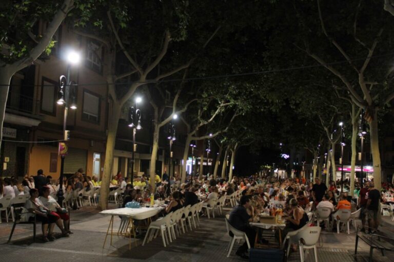 cena mayores fiestas Aldaia