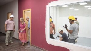Las obras de construcción de un centro para mayores en Sant Antoni, a punto de finalizar