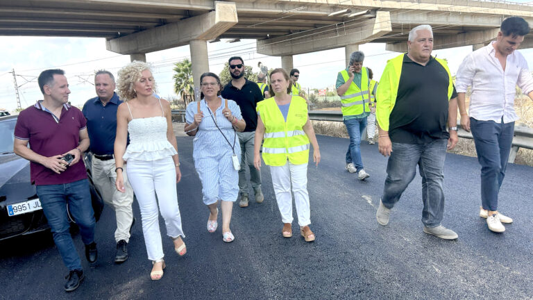 Arrancan las obras para renovar 2,8 kilómetros de la vía de servicio de la V-21 en l’Horta Nord