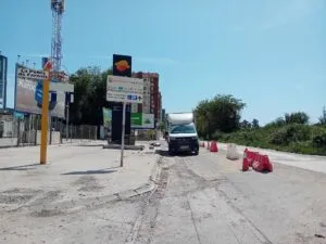 obras emergencia colector Pobla Farnals