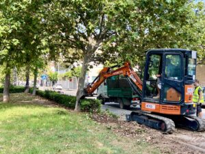 obras parque Mediterranea de Moncada