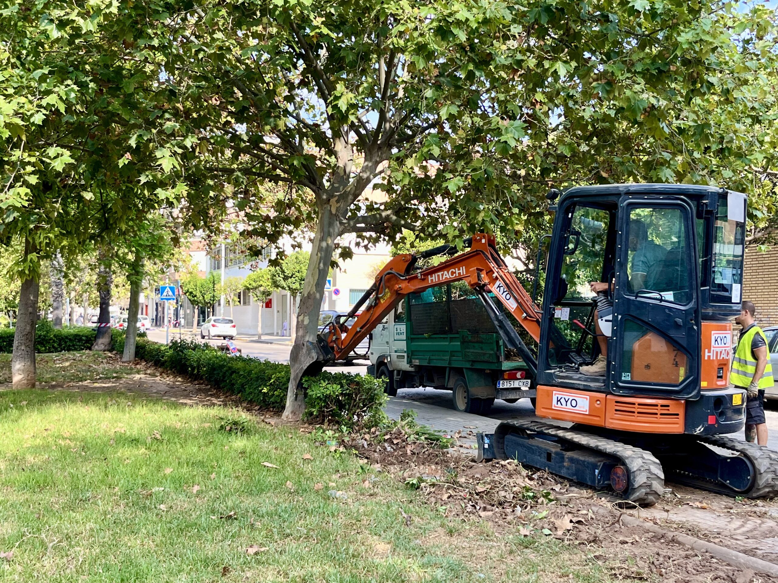 obras parque Mediterranea de Moncada
