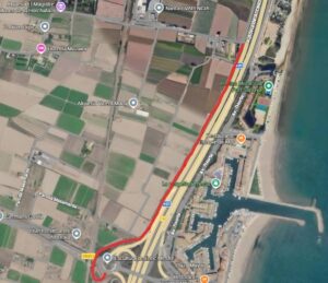 obras vía servicio V-21