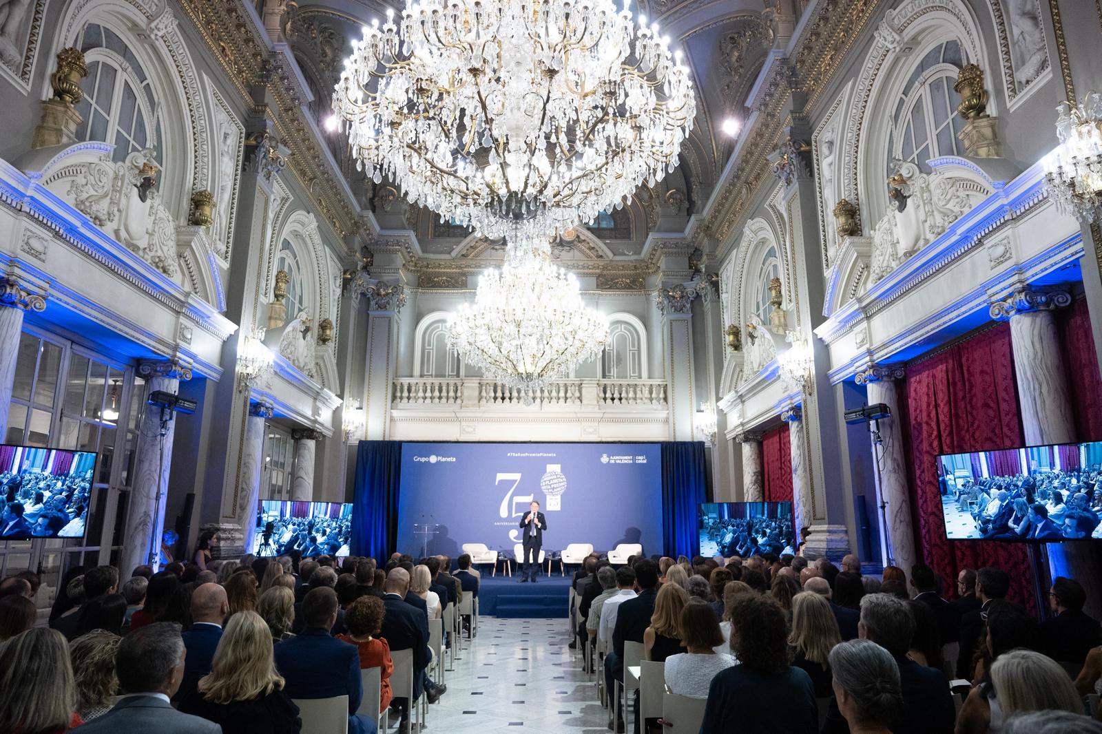 75 aniversario del Premio Planeta en Valencia