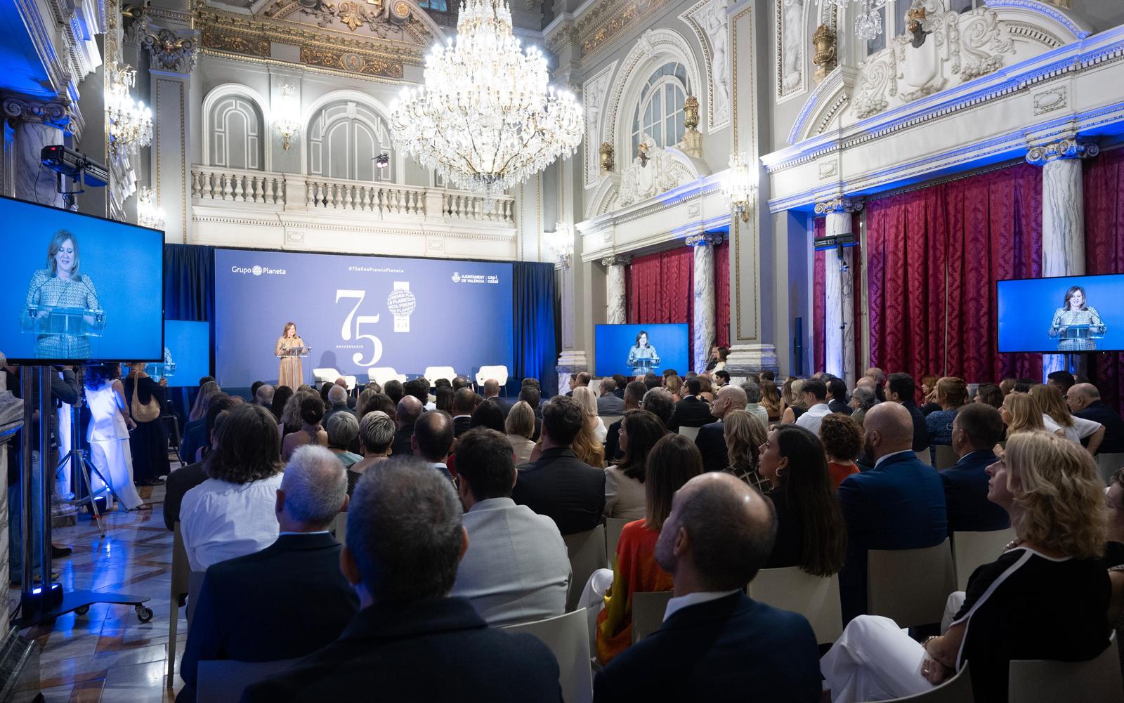75 aniversario del Premio Planeta en Valencia
