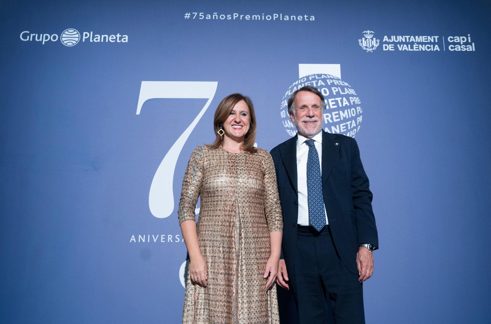 75 aniversario del Premio Planeta en Valencia