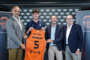 Valencia Basket presenta Mario Saint-Supéry com aposta de futur per a les pròximes 4 temporades
