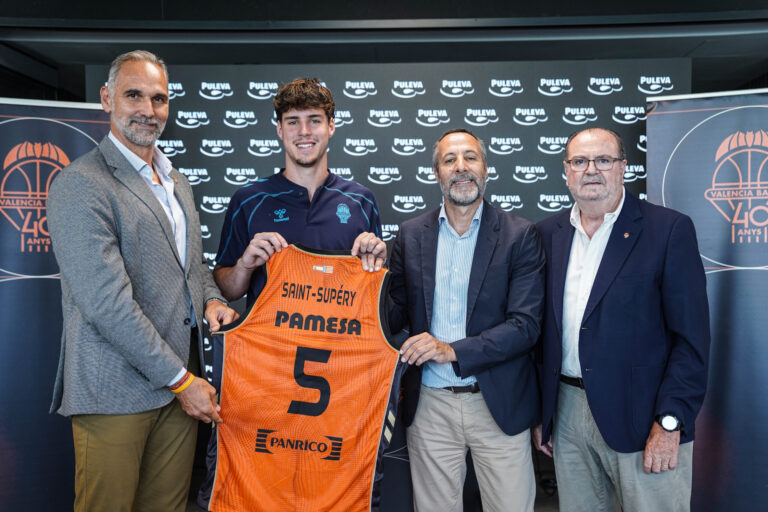 Valencia Basket presenta Mario Saint-Supéry com aposta de futur per a les pròximes 4 temporades