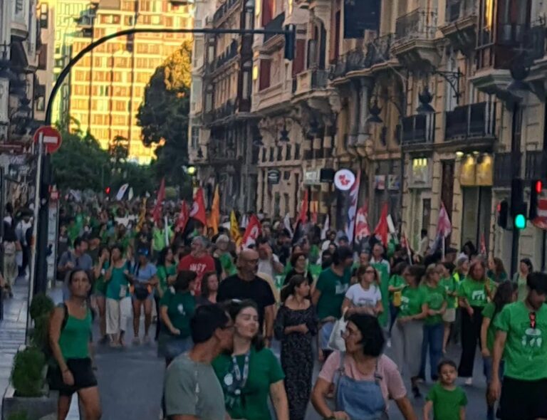 Educacion Publica, Valencia, Manifestacion, STEPV, Conselleria Educacio, Profesores, Comunitat Valenciana