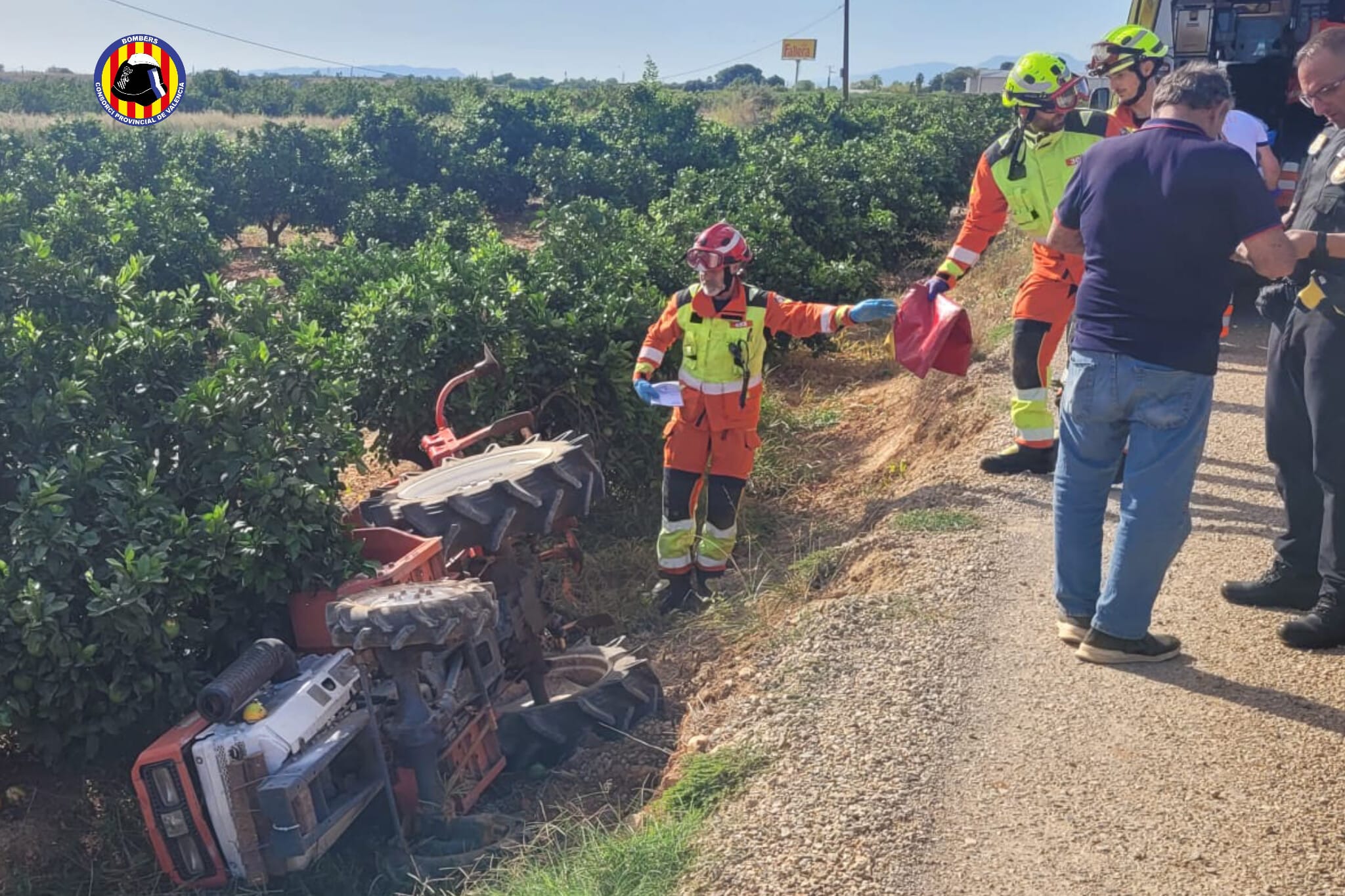 accidente-tractor-Silla