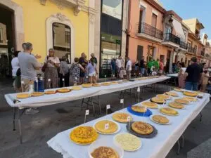 concurso tortillas fiestas Rafelbunyol