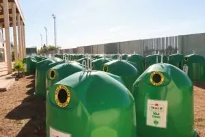 contenedores verdes Xirivella