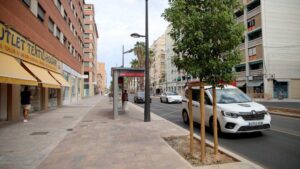 eje de las avenidas Giorgeta–Pérez Galdós