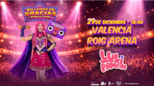 La artista infantil Luli Pampín llevará su gira mundial al Roig Arena el 29 de diciembre