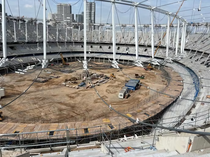 La FIFA inspeccionará las obras del Nou Mestalla antes de final de año para evaluar su designación como sede del Mundial 2030