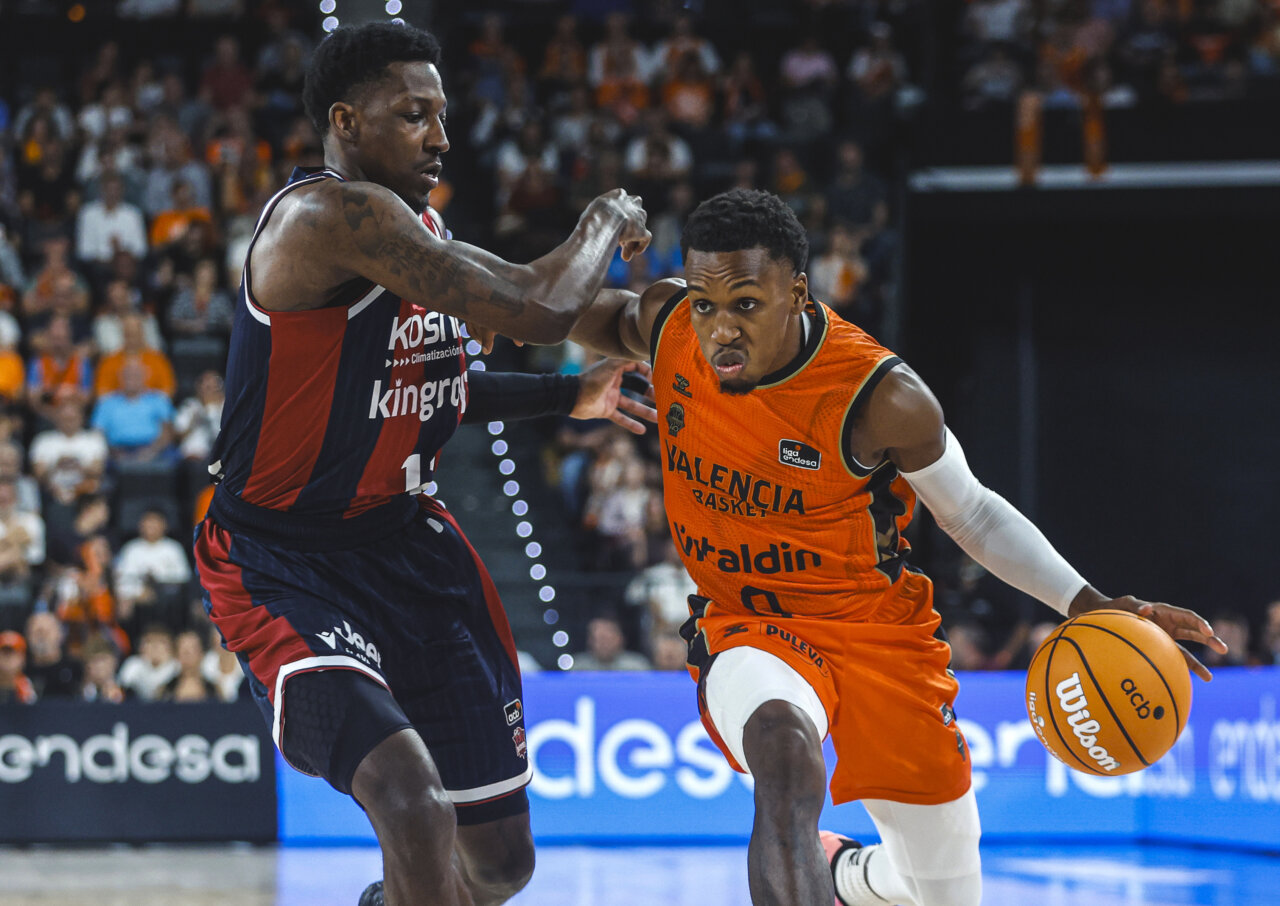 Valencia Basket vence al Baskonia por 84-75 en la Liga Endesa