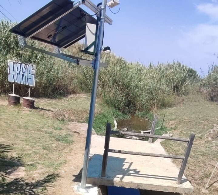 Imagen de una acequia en Alboraya