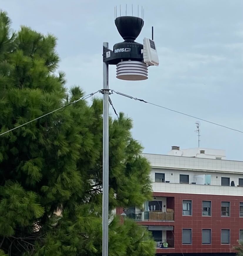 Estacion meteorologica en Almàssera