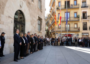 Generalitat minut de silenci segon aniversari DANA