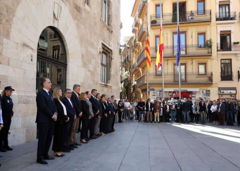 Generalitat minut de silenci segon aniversari DANA