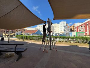 ombra calor Horta Sud