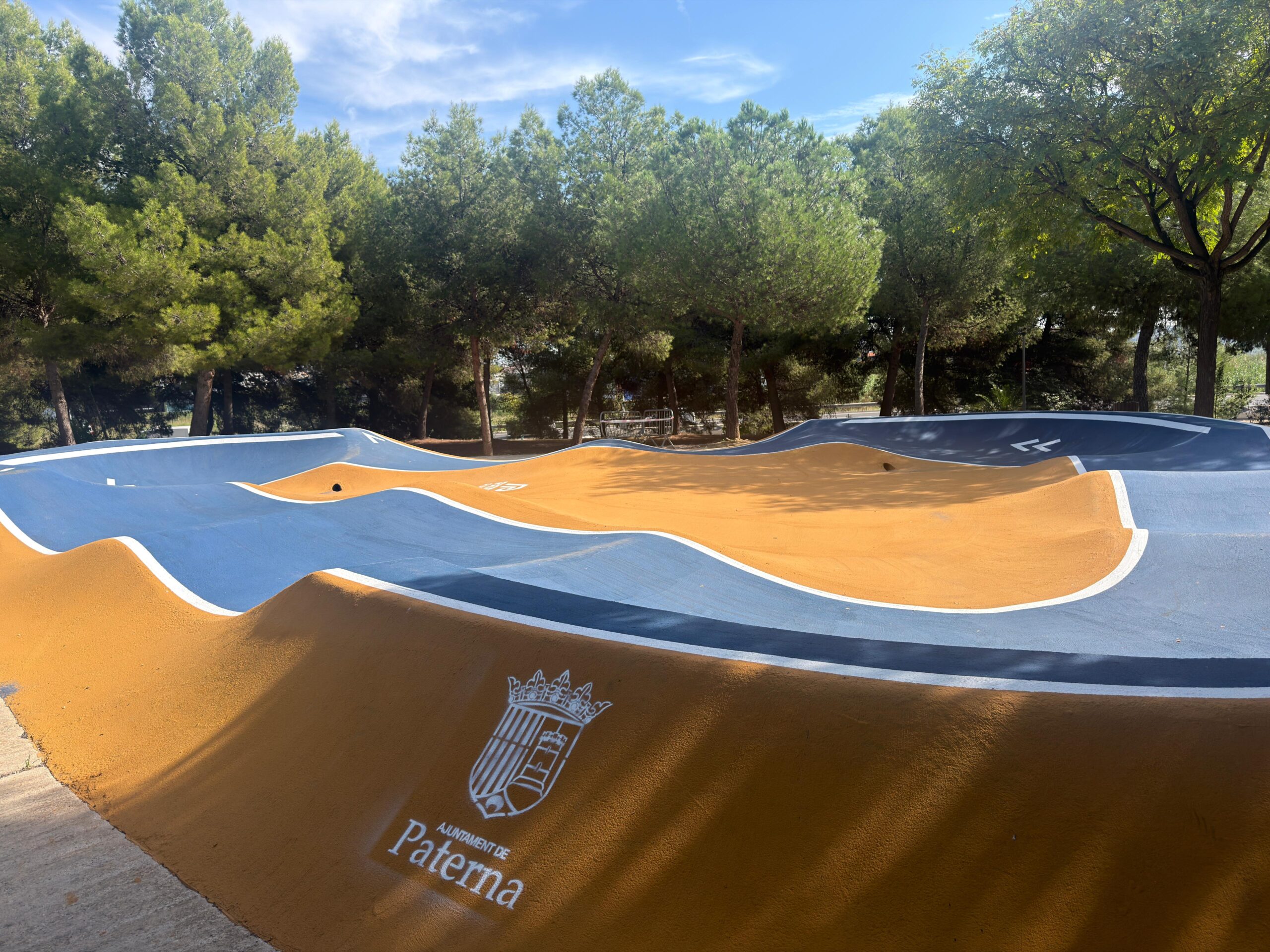 Nuevo circuito de pump track en Paterna